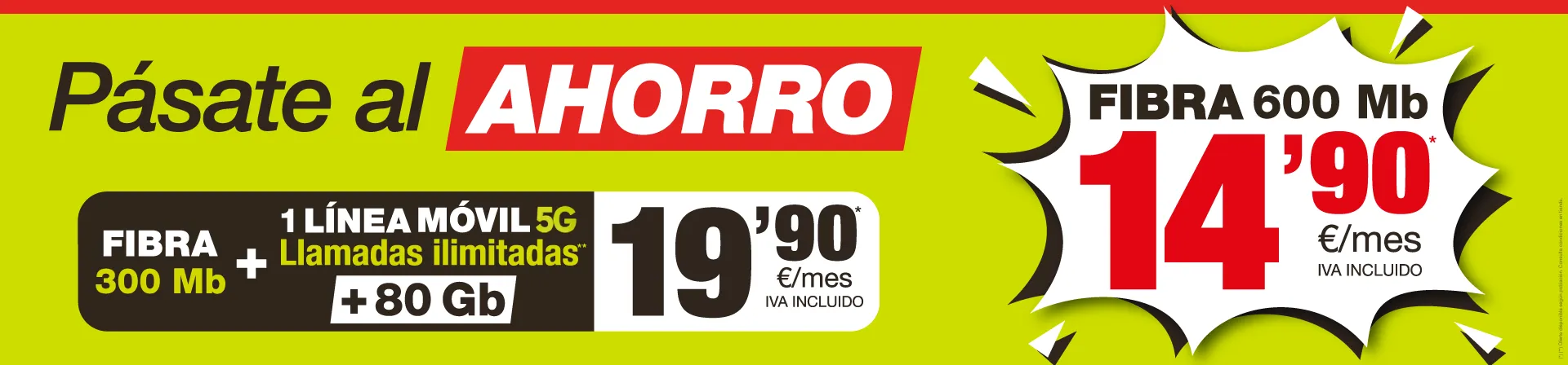 Ahorra con Alcorcón Fibra
