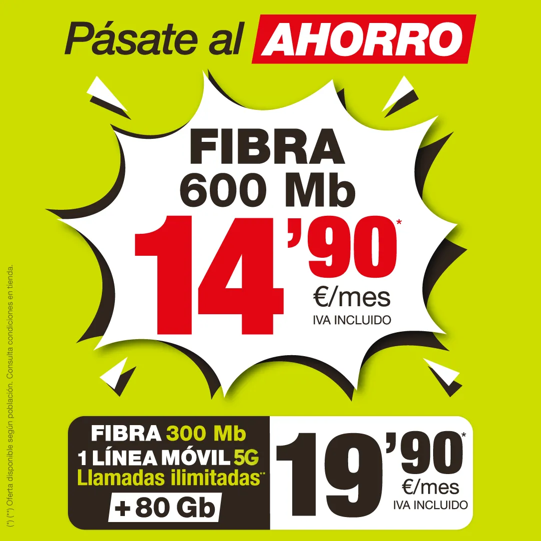 Ahorra con Alcorcón Fibra
