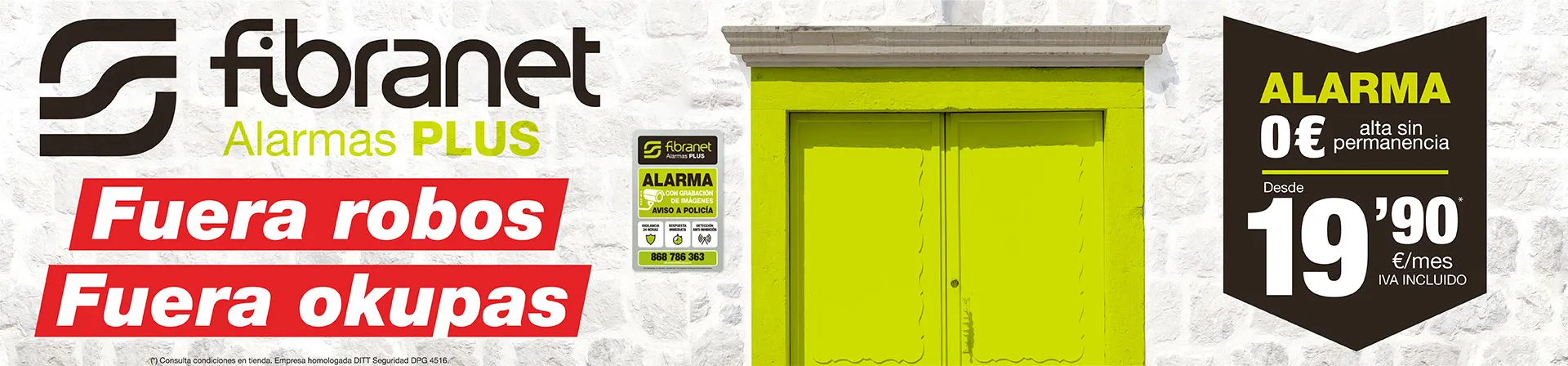 Alarmas Plus Alcorcón Fibra